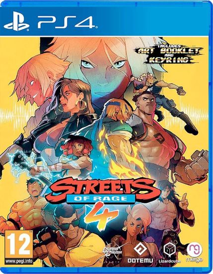 PS4 Streets of Rage 4 (Б/У, Русские субтитры, CUSA-20483)