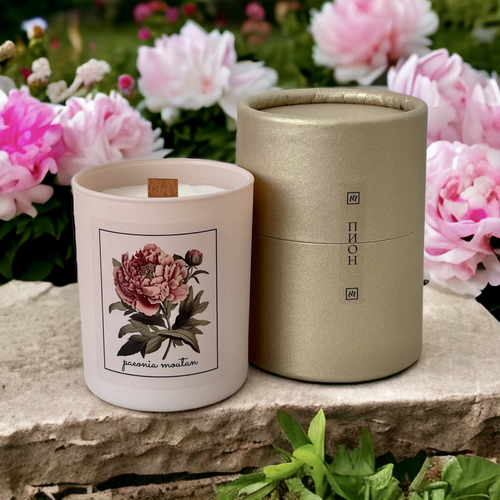 Свеча аромат Пион, 200 мл