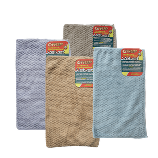 Салфетка микрофибра "City UP-166"Velvet (6шт) 35х40см