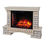 Каминокомплект Real Flame Country 33/33W WT с очагом Epsilon 33