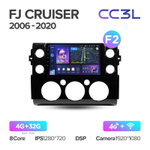 Teyes CC3L 9"для Toyota FJ Cruiser 2006-2020