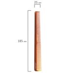 Расческа для волос, гребень 18,5х2,5 см, однорядная узкая MONTE VITA (МОНТЕ ВИТА), 457427