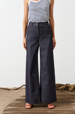 31038 Брюки женские (синий джинс)