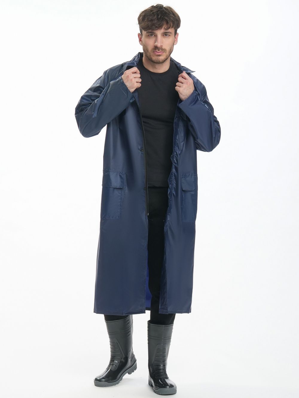 Плащ НЕЙЛОН зеленый, синий