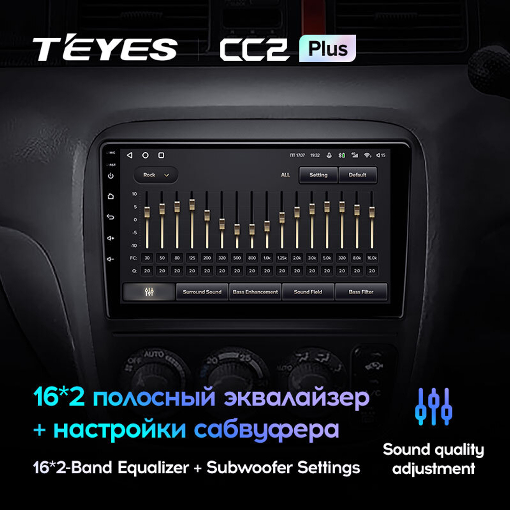 Teyes CC2 Plus 9" для Honda CR-V 1995-2001