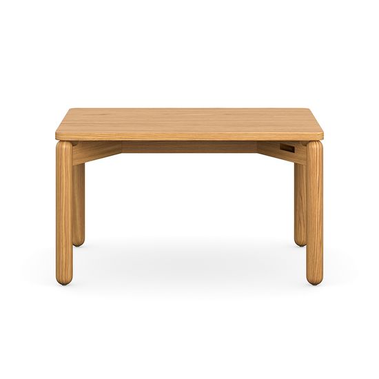 Столик кофейный saga, 50х70 см, ясень