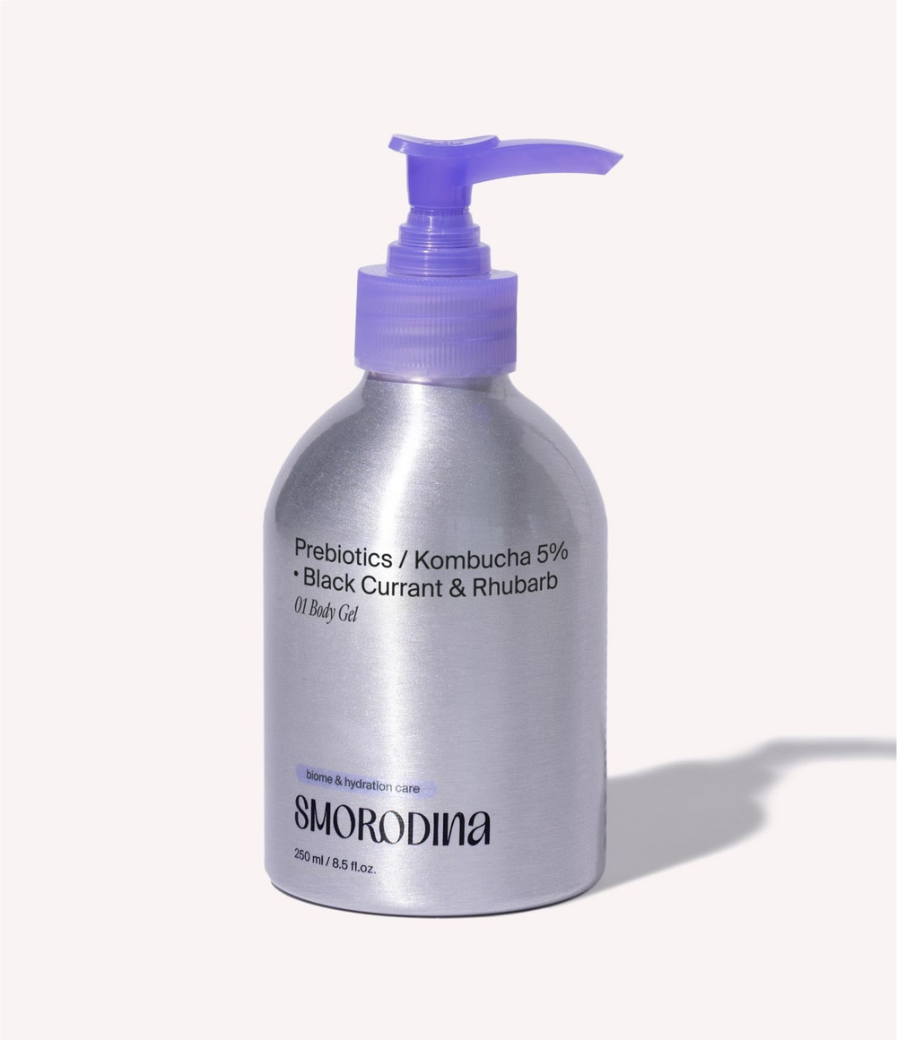 Гель для душа с пребиотиками и комбучей 250 ml (Smorodina)