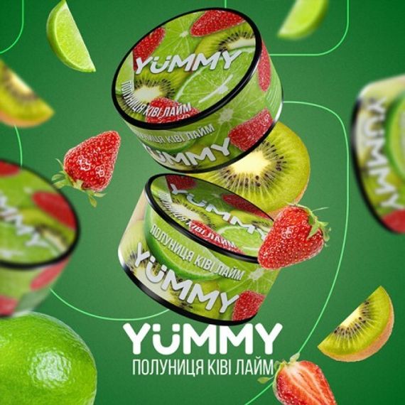 Yummy - Strawberry Kiwi Lime (Клубника Киви Лайм) 100 г