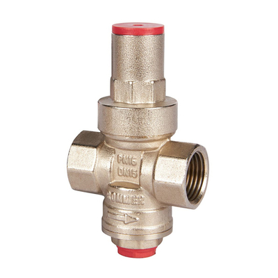 Регулятор давления ROMMER RVS-0010 - 1/2" (ВР/ВР, PN16, Tmax 100°C, настройка 1-6 бар)