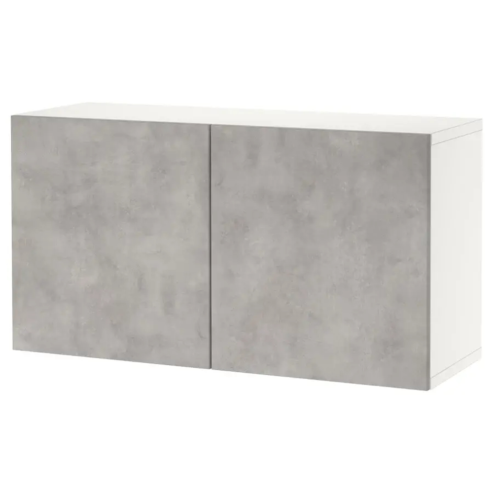 Шкаф - IKEA BESTÅ/BESTA/БЕСТО ИКЕА, 120x42x64 см,серый