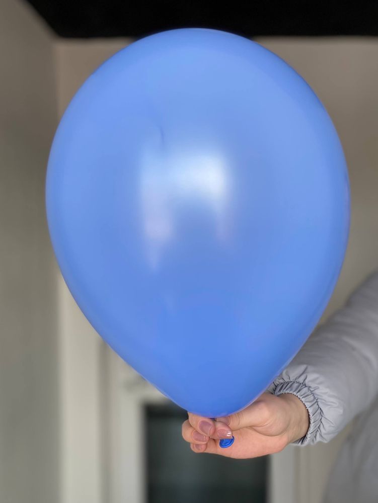 Воздушный шар однотонный  лавандово синий ПАЛИТРА №4035