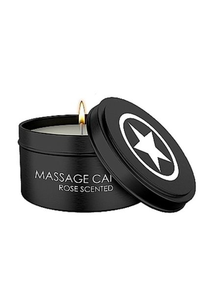 Массажная свеча с ароматом розы Massage Candle
