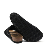 Шлепанцы кожаные uji vl nu black Birkenstock - черный(1024810)