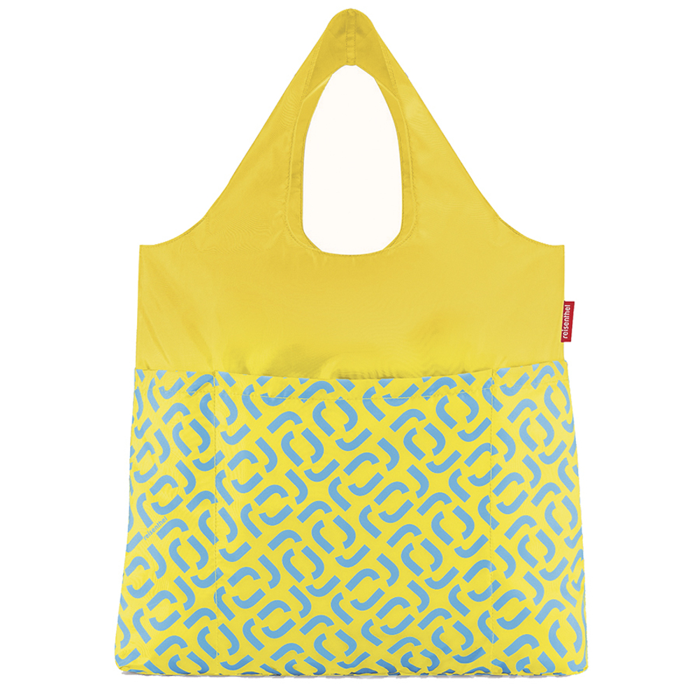 Сумка складная Reisenthel Mini maxi shopper plus signature lemon