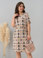 Платье Пв-137/ромб-цепи