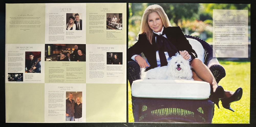 Streisand ‎– Partners 2LP (Европа 2014г.)