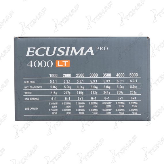 Катушка Ecusima Pro 4000 LT Ryobi