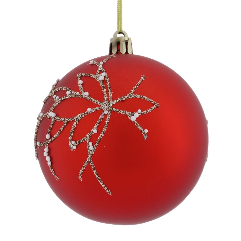 GAEM Набор из 12шт Украшение новогоднее "Шар", D 8 см, L35 W27 H8,5 см