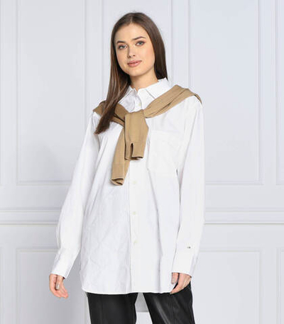 рубашка Tommy Hilfiger - белый(WW0WW35724)