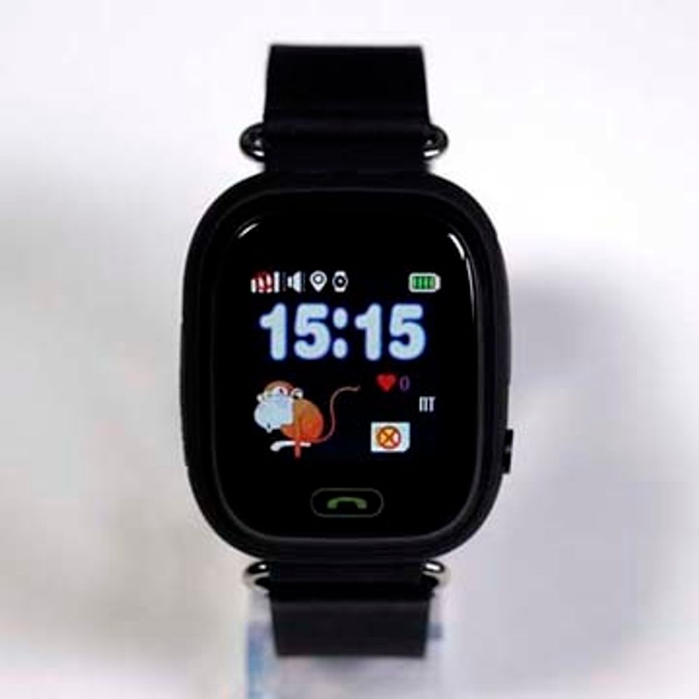 Часы Smart Baby Watch Q90 Черный