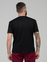 Футболка - китель повара мужской Чёрный NVDesign