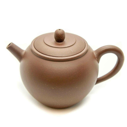 259016 Чайник ИСИН "ЦЗЮЛУНЬ ЧЖУ" (Гигантская жемчужина) 280мл, глина красный песок