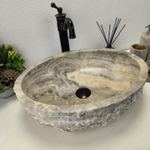 Раковина из оникса Erozy Grey EO-62226 51*39*15 0096