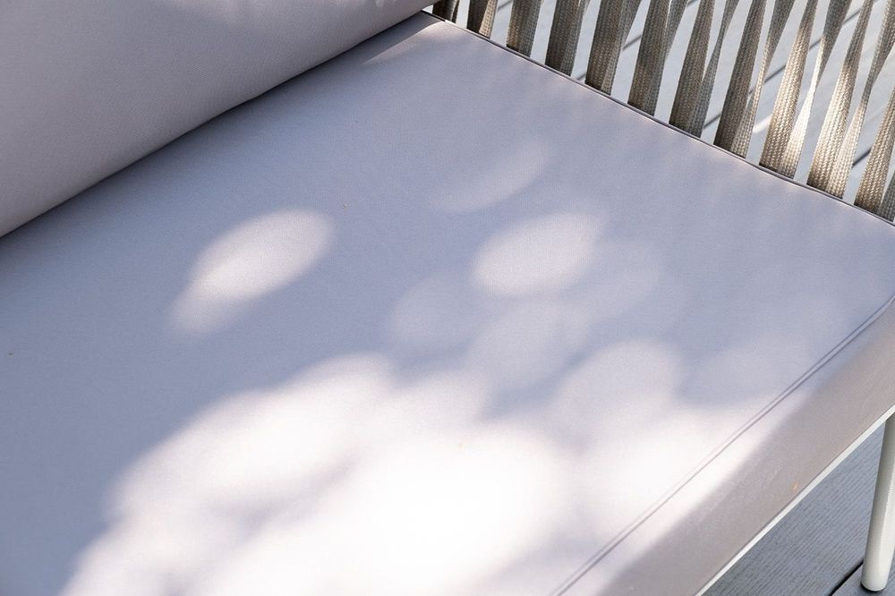 "Касабланка" модульная лаунж-зона из роупа (веревки), каркас из алюминия