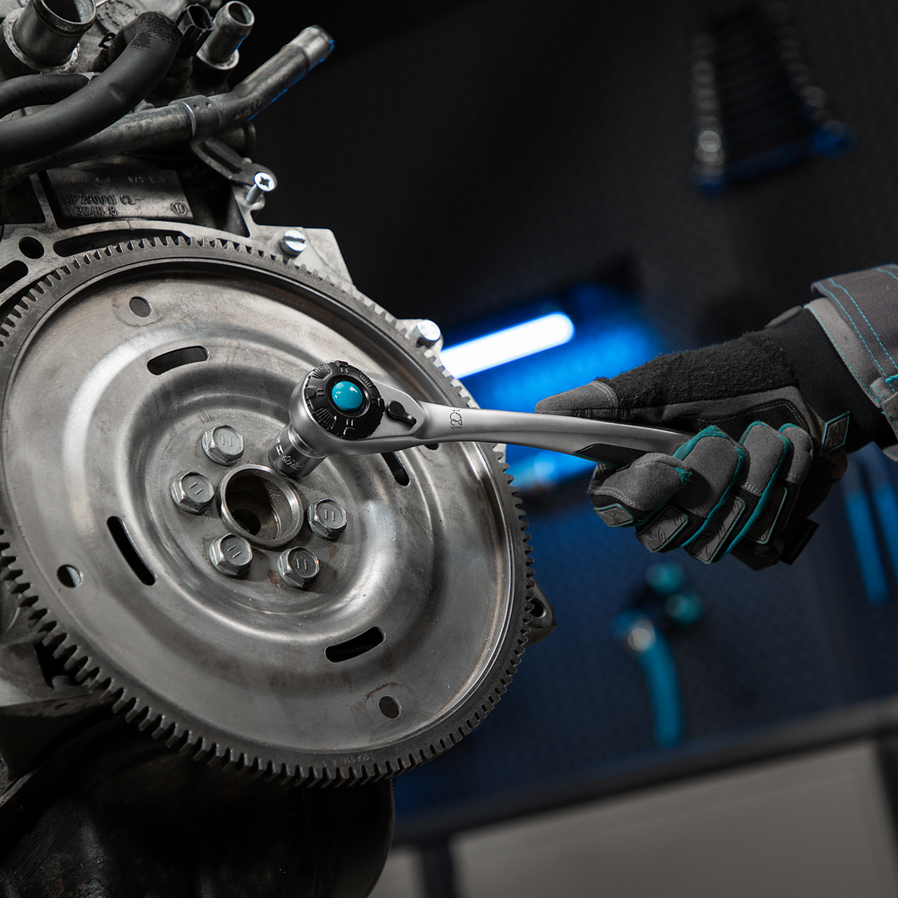 Набор инструментов, 1/4", 1/2", CrV, 120 зубьев, 101 предмет Gross