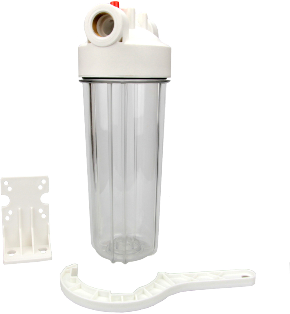 Корпус магистрального фильтра для холодной воды MPF прозрачный 10SL 1/2"