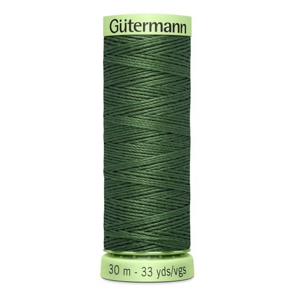 Нитки отделочные Gutermann Top Stitch 30 (30 метров), 5 кат. | 561 серо-зеленый