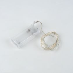 ULD-S0200-020-SСB-2AA WHITE IP20 DEW Гирлянда светодиодная Роса на батарейках 2AA не в-к. 2м. 20 светодиодов. Белый свет. Провод медный. TM Uniel