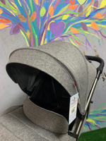 Детская коляска прогулочная CARRELLO Bravo PLUS CRL-8512/1 Metal Grey 2022 колеса PU