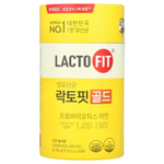 Lactofit, Пробиотик, золото, 50 стиков (2 г) каждый