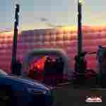 Пневмокаркасный куб «Форт 3» 20×20×8 м — из ПВХ, для выставок, фестивалей и торговых зон