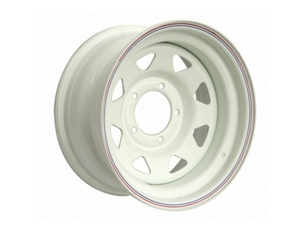 Диск колесный стальной штампованный ORW 69W, 5x139.7, 15x8, ET0, ЦО 110, белый