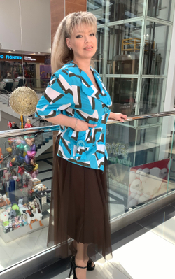 Короткий коттоновый жакет-пиджак