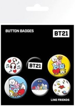 Набор значков BT21