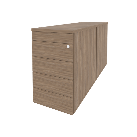 Оникс Тумба двойная приставная/опорная (TIP-ON) O.TPO-2.7 TIP  432*1475*750