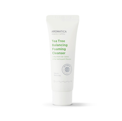 Aromatica tea tree balancing foaming cleanser - очищающая пенка с чайным деревом (travel)