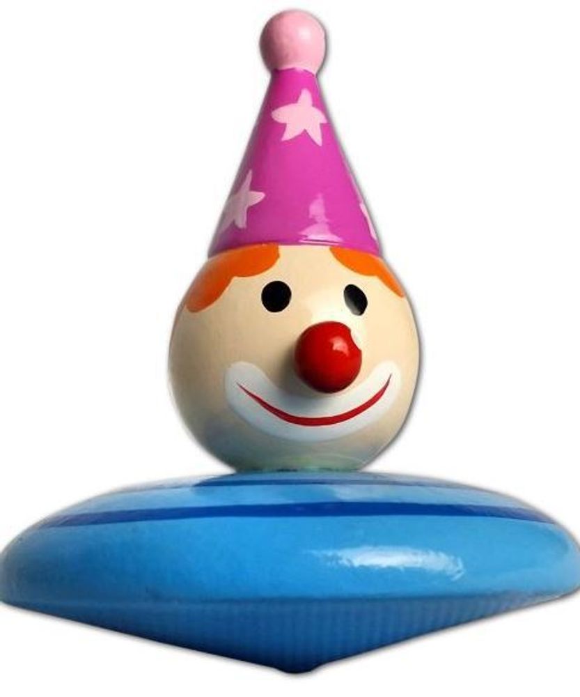 Волчок Клоун (высота 5.5см)