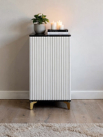 Комод ROYAL 5071 эко (Мрамор Неро-Золото)