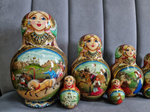 Матрешка "Лето в деревне" Русские мотивы 15мест