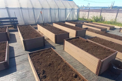 Доска грядочная Holzhof 225*30*2950мм, тиснение 3D