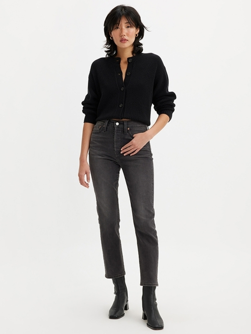 Женские прямые джинсы Levi's Wedgie Straight 34964-0206