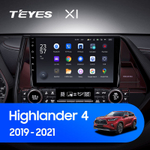 Teyes X1 9" для Toyota Highlander 2019-2021