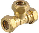 Тройник для гоф. трубы 15х15х15 VER-PRO (80/5шт)