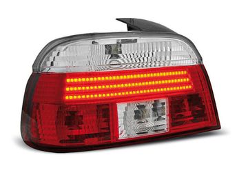 Задние фонари Bmw 5 E39 red white led