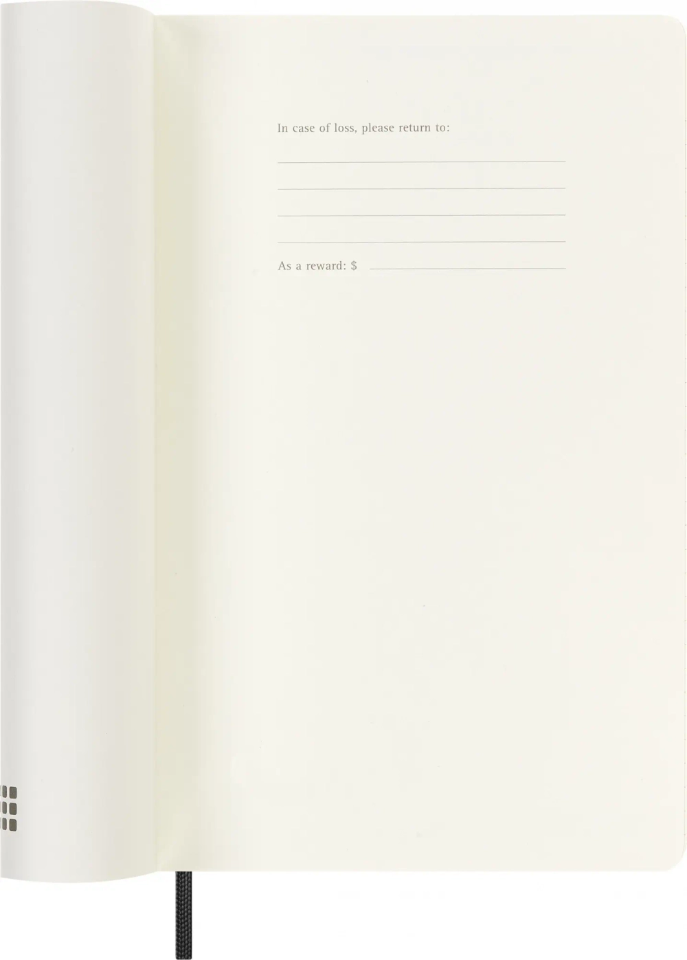 Еженедельник Moleskine (DSB12WN3) Classic Soft WKNT Large 130х210мм 144стр. мягкая обложка черный