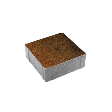 Тротуарная плитка КВАДРАТ 200х200 мм - Листопад гранит Саванна